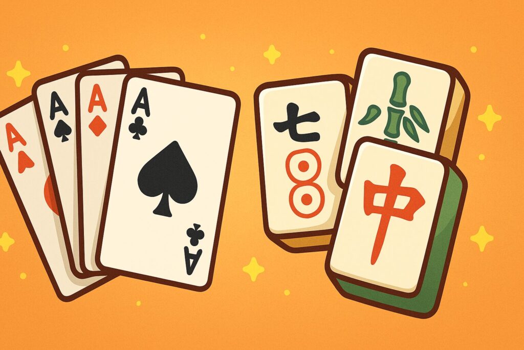 禁止ゲームはカジノポーカー・麻雀のみ