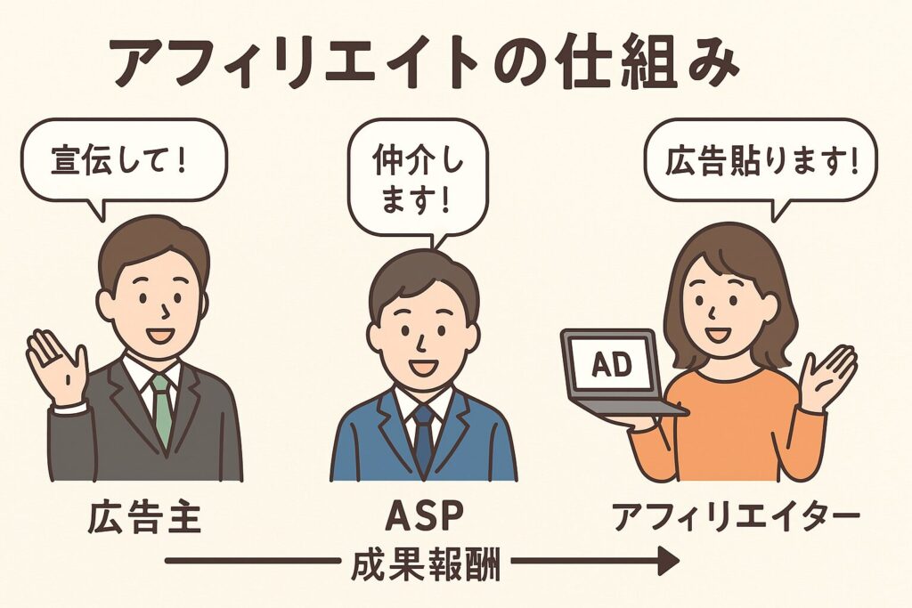 アフィリエイトの仕組み