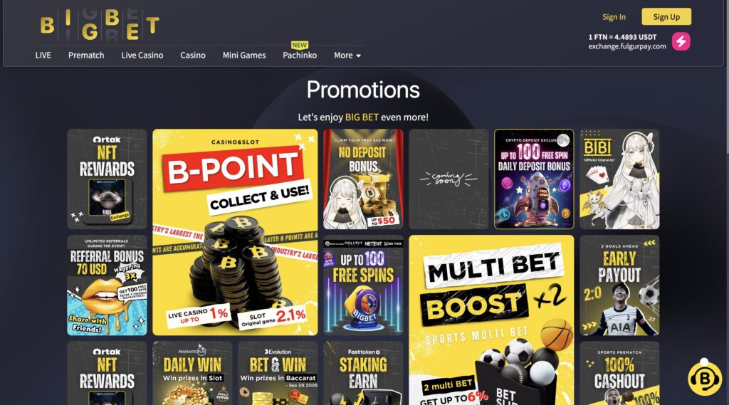 BIG bet Promotion